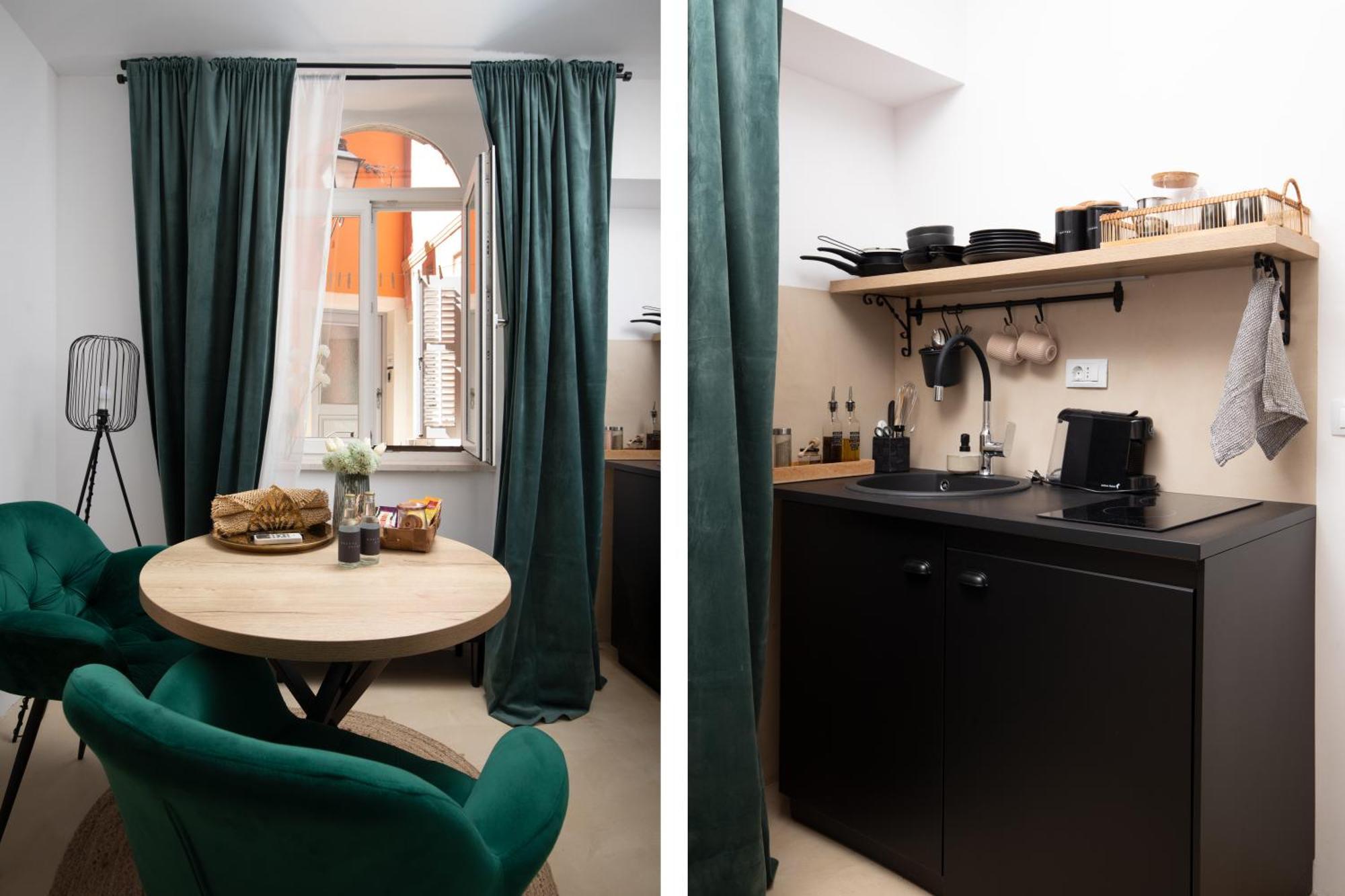 Deluxe Studio In City Center With Free Private Parking โรวีน ภายนอก รูปภาพ